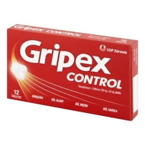 TABLETKI GRIPEX CONTROL 12 szt.